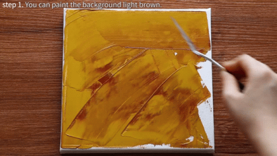 Light Brown Background Paint GIF