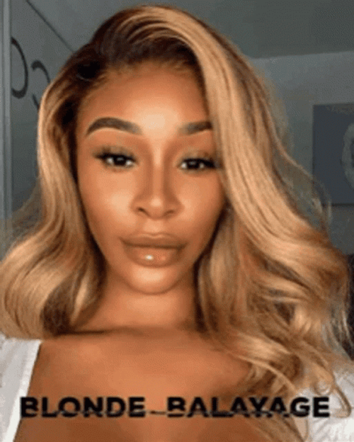 Light Brown Blonde Balayage Sexy GIF
