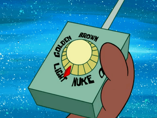 Light Brown Control SpongeBob GIF