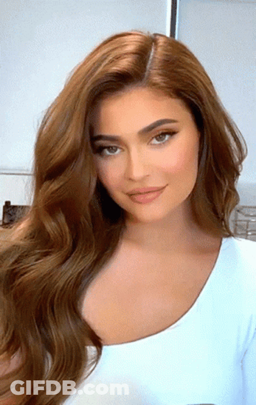 Light Brown Hair Kylie Jenner GIF