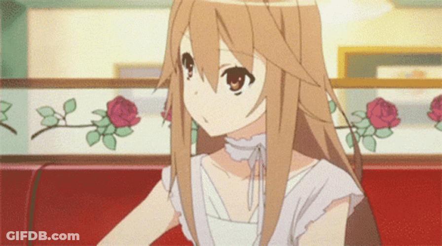 Light Brown Hair Ryoko Okami GIF