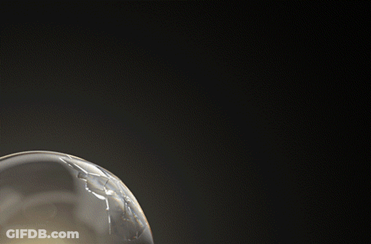 Light Bulb Glass Shattering Explosion GIF