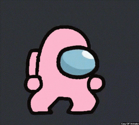 Light Pink Among Us GIF