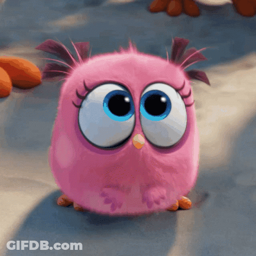 Light Pink Bird GIF