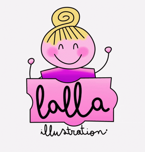 Light Pink Cartoon Girl GIF