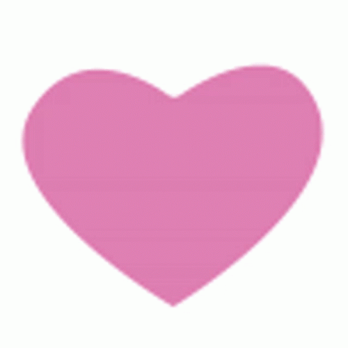 Light Pink Paper Heart GIF