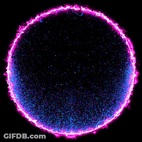 Light Purple Glowing Ring GIF