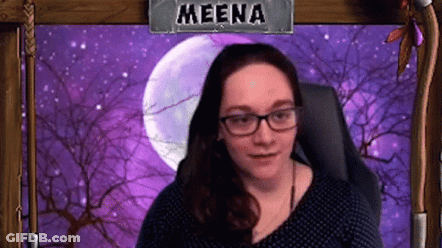 Light Purple Halloween OMG Reaction GIF