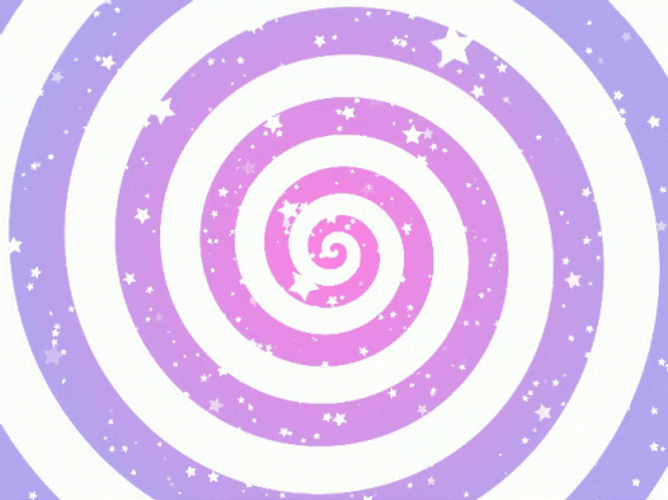 Light Purple Hypnosis Spiral GIF