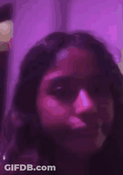 Light Purple Party Room Selfie GIF