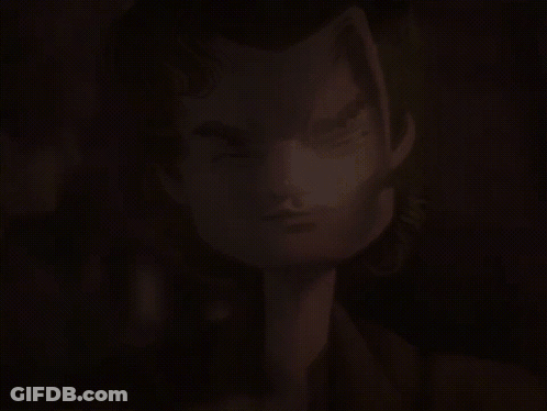 Light Shining On Man's Face Close Up GIF
