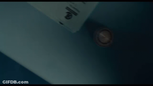 Light Shining Through Hole In Ceiling GIF