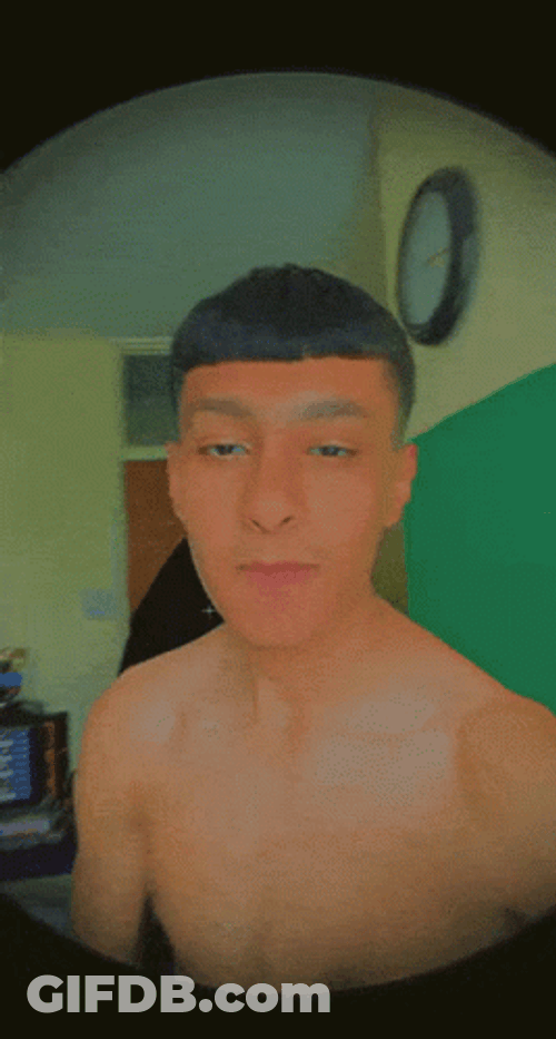 Light Skin Guy Biting Lip GIF