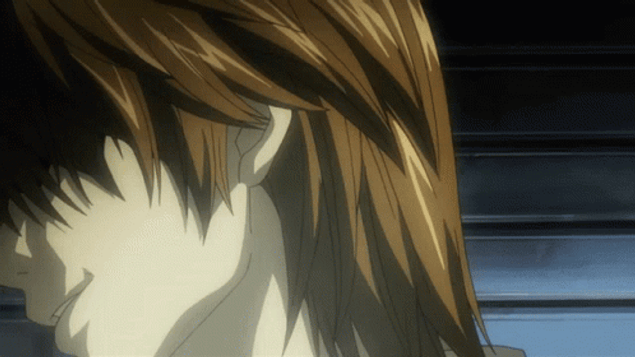 Light Yagami Cute Talking GIF