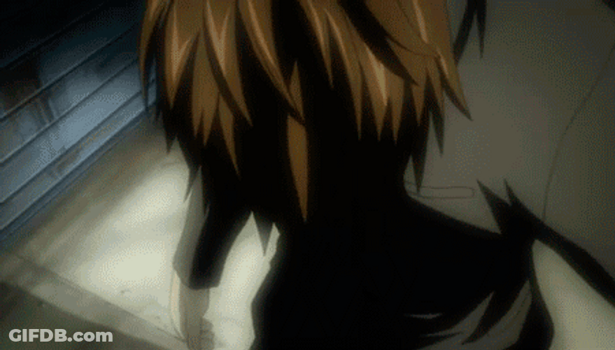 Light Yagami Evil Transformation GIF