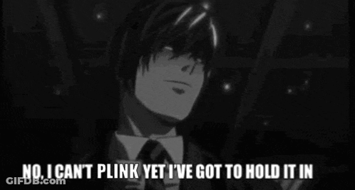 Light Yagami Plink GIF