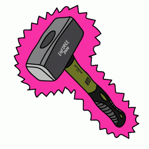 Lighting Hammer Tool GIF