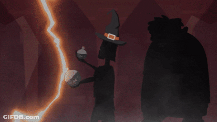 Lighting On Monster Mash GIF