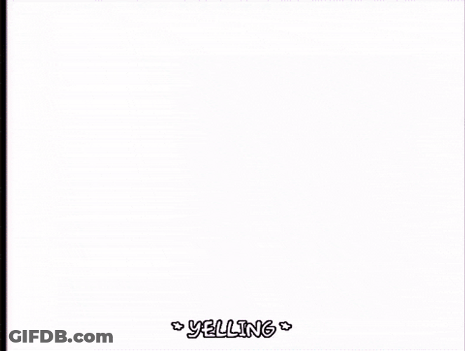 Lightning And Yelling GIF