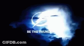 Lightning Bolt Be The Thunder GIF