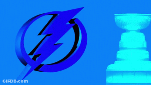 Lightning Bolt In Blue Circle GIF