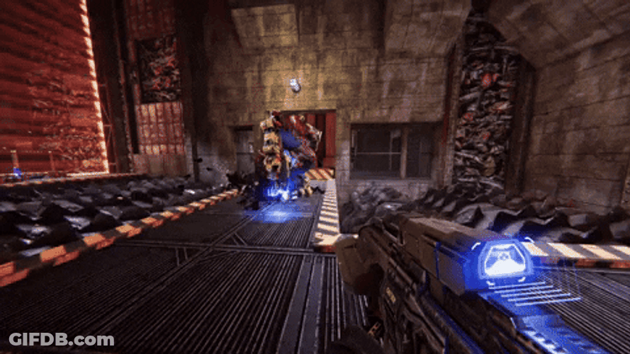 Lightning Game Shooter GIF
