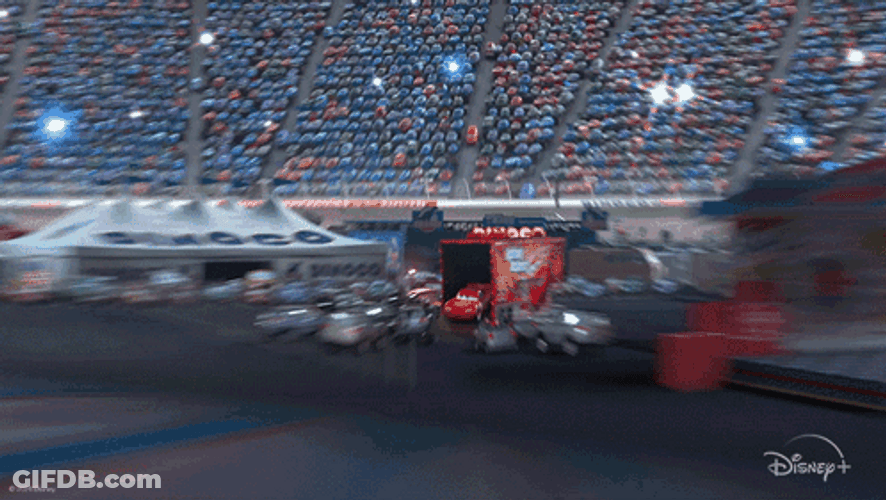 Lightning Mcqueen Kachow Cars Movie GIF