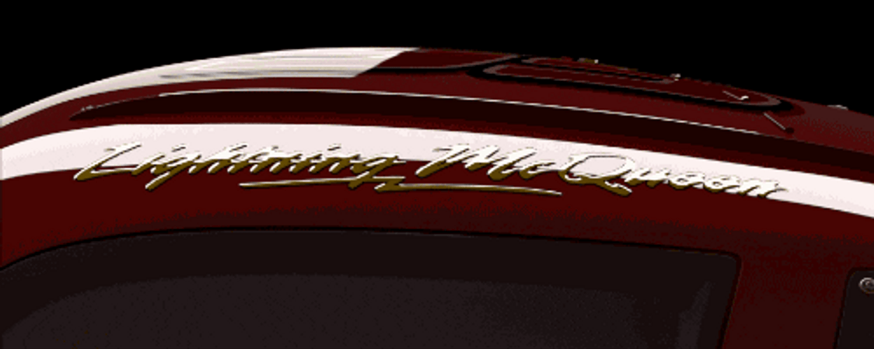 Lightning McQueen Shining Sleek Car GIF