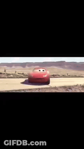 Lightning McQueen Talking GIF