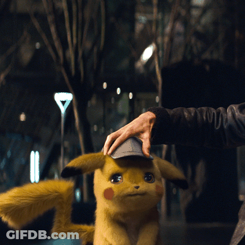 Lightning Pikachu Detective Pikachu GIF