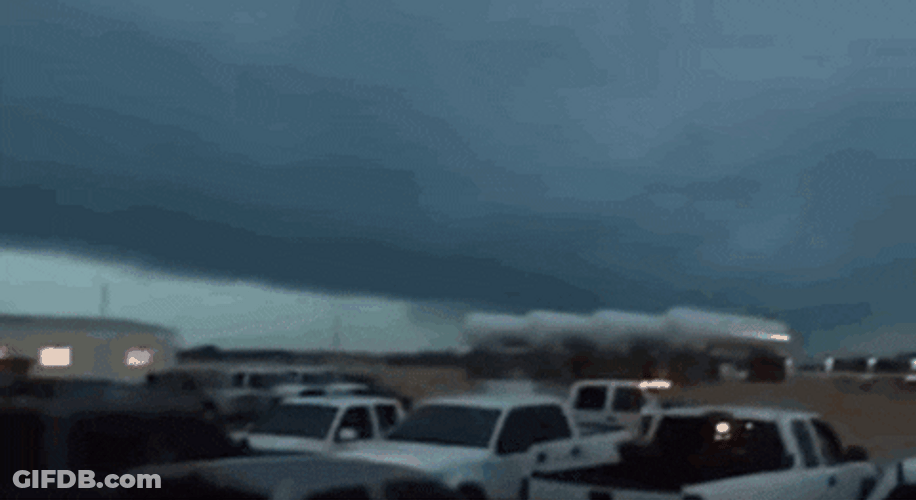 Lightning Strike Land GIF