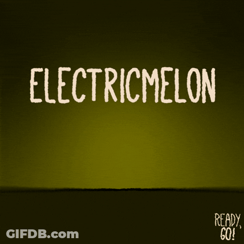 Lightning Strike Melon Water GIF
