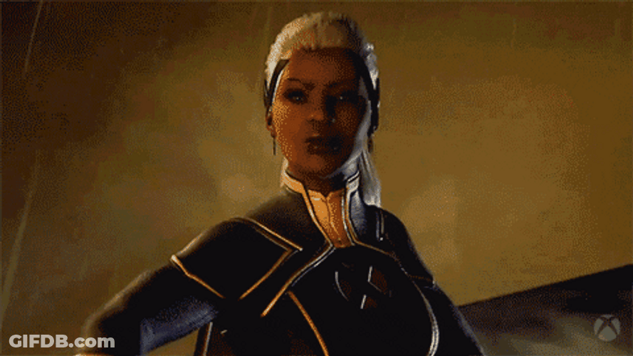 Lightning Strike Ororo Munroe GIF