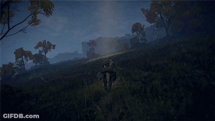 Lightning Strike Rain Strike GIF