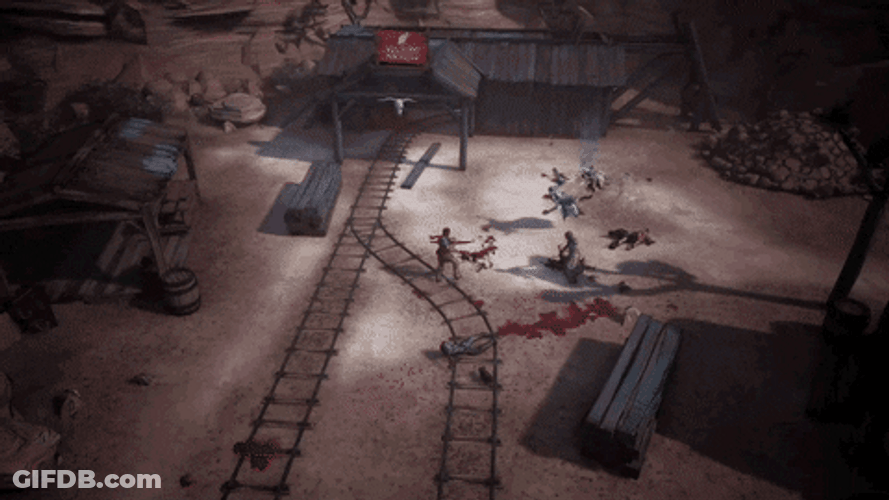 Lightning Strike Weird West GIF