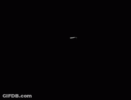 Lightning Strikes Through A Crack In A Glass On A Black Background GIF