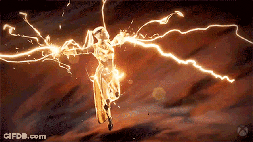 Lightning Summon Ororo Munroe Strike GIF