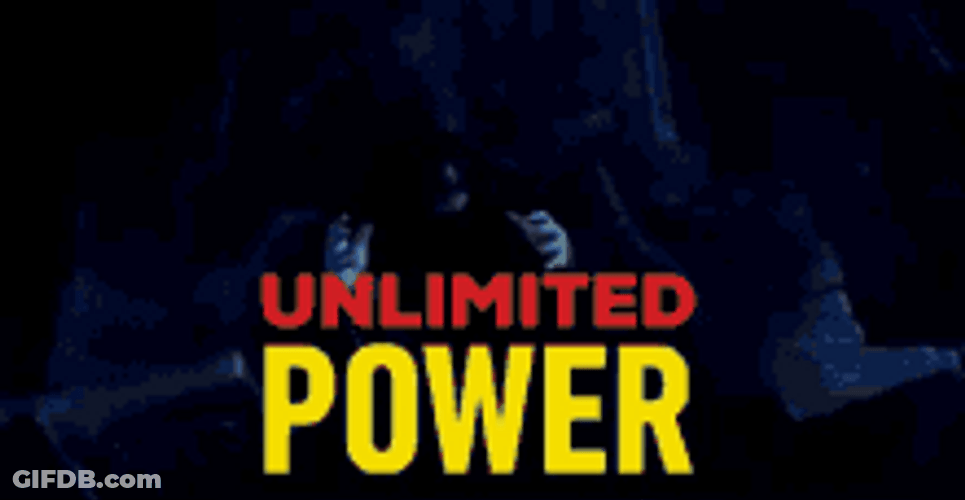 Lightning Surging Unlimited Power GIF
