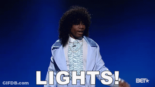 Lights Lets Start GIF