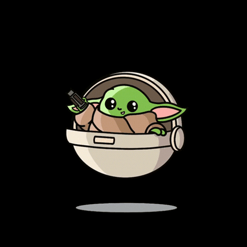 Lightsaber Star Wars Baby Yoda GIF