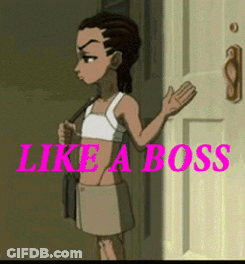 Like A Boss Riley Freeman GIF