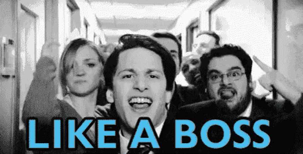 Like A Boss! - Saturday Night Live GIF