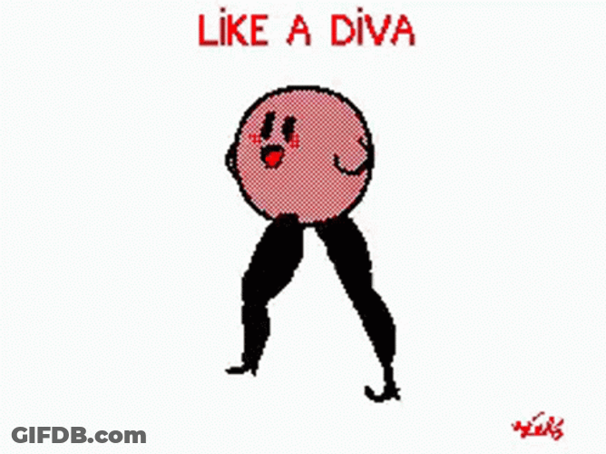 Like A Diva With Long Legs GIF