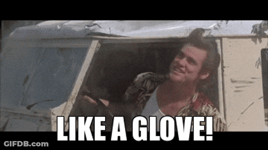 Like A Glove Jim Carrey GIF