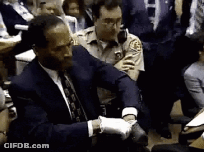 Like A Glove O. J. Simpson GIF