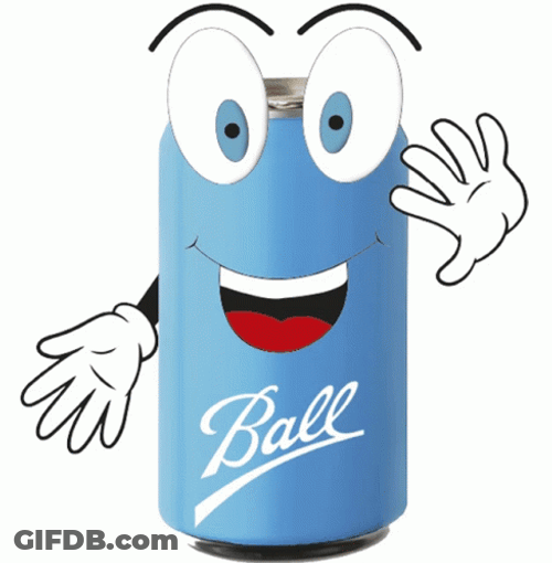 Like A Glove Soda Can GIF