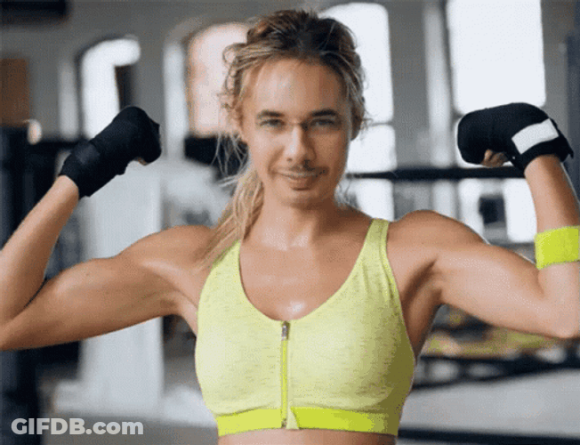 Like A Workout Glove GIF