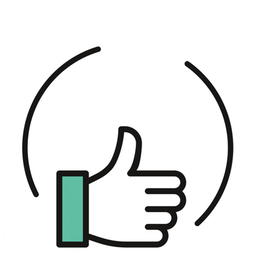 Like Button With Growing Plant GIF