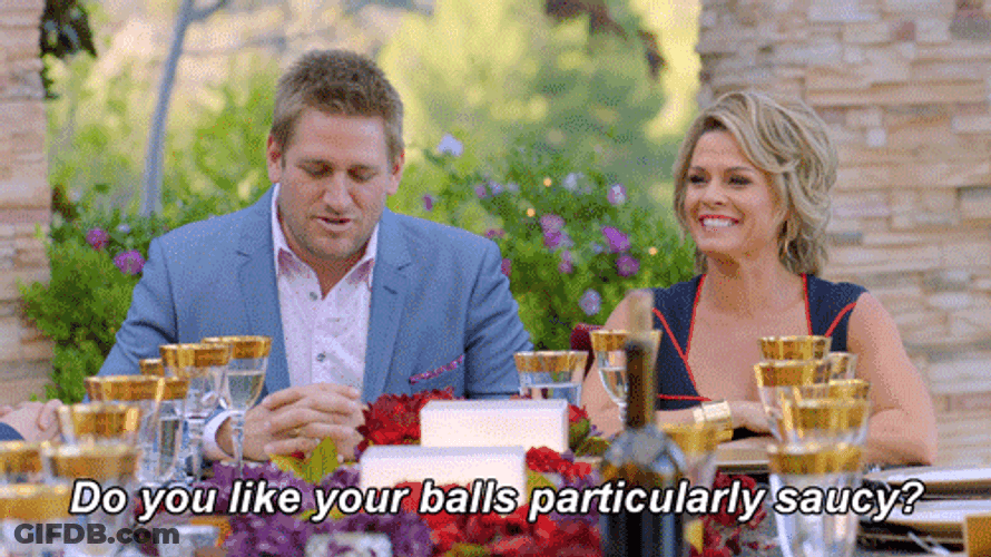 Like Your Balls Saucy My Kitchen Rules GIF