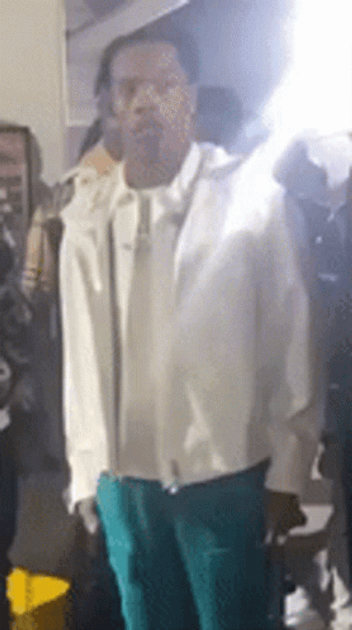 Lil Baby Calmly Posing For Cameras GIF